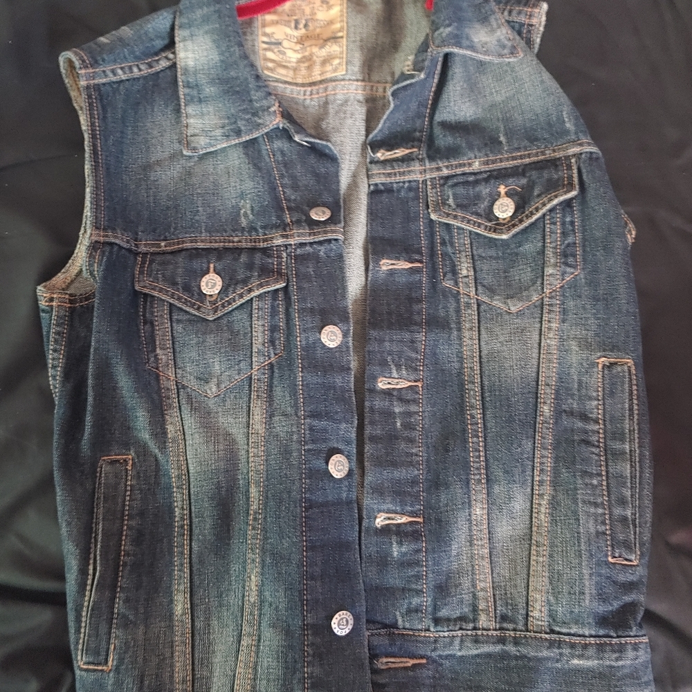 Bare Fox Denim Vest